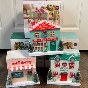 Hallmark Channel Christmas Village Set